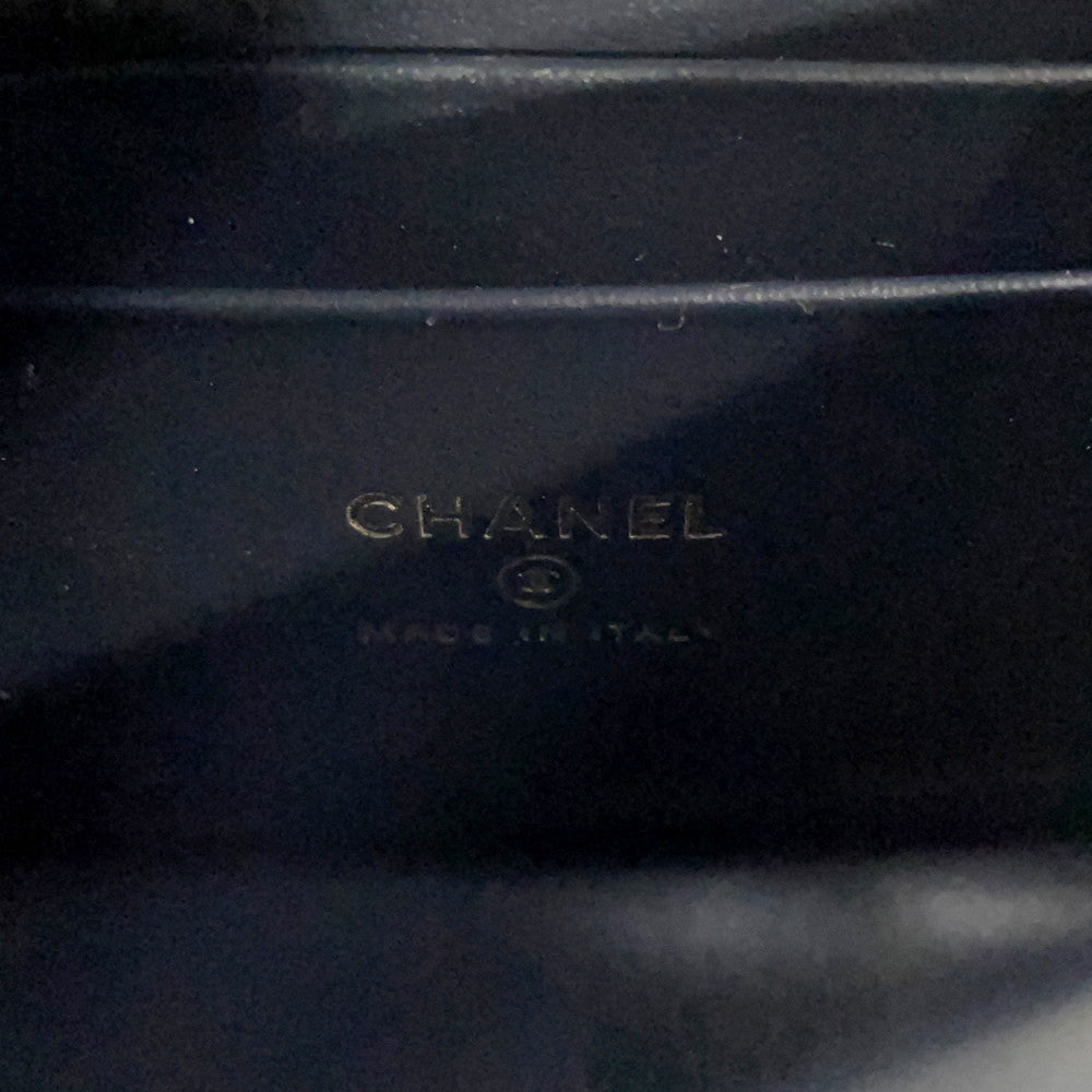 CHANEL Matelasse Coco Handle 2WAYHandbag BlueAP4244 Washed Denim Calf Leather Size Mini mini