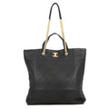 CHANEL Matelasse Maxi Shopping Tote BlackAS3128-B07642-94305 Soft Caviar Leather