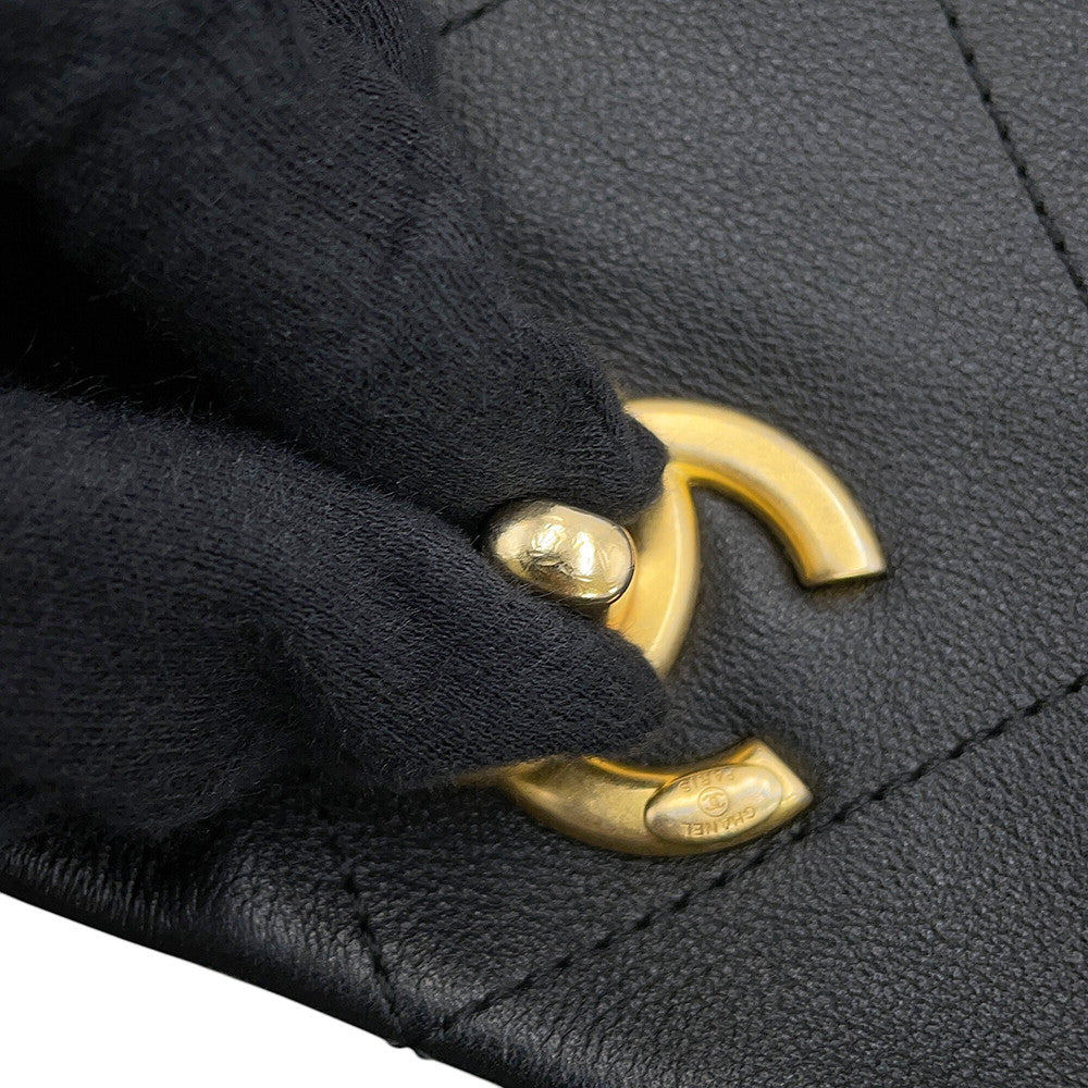 CHANEL Matelasse Maxi Shopping Tote BlackAS3128-B07642-94305 Soft Caviar Leather