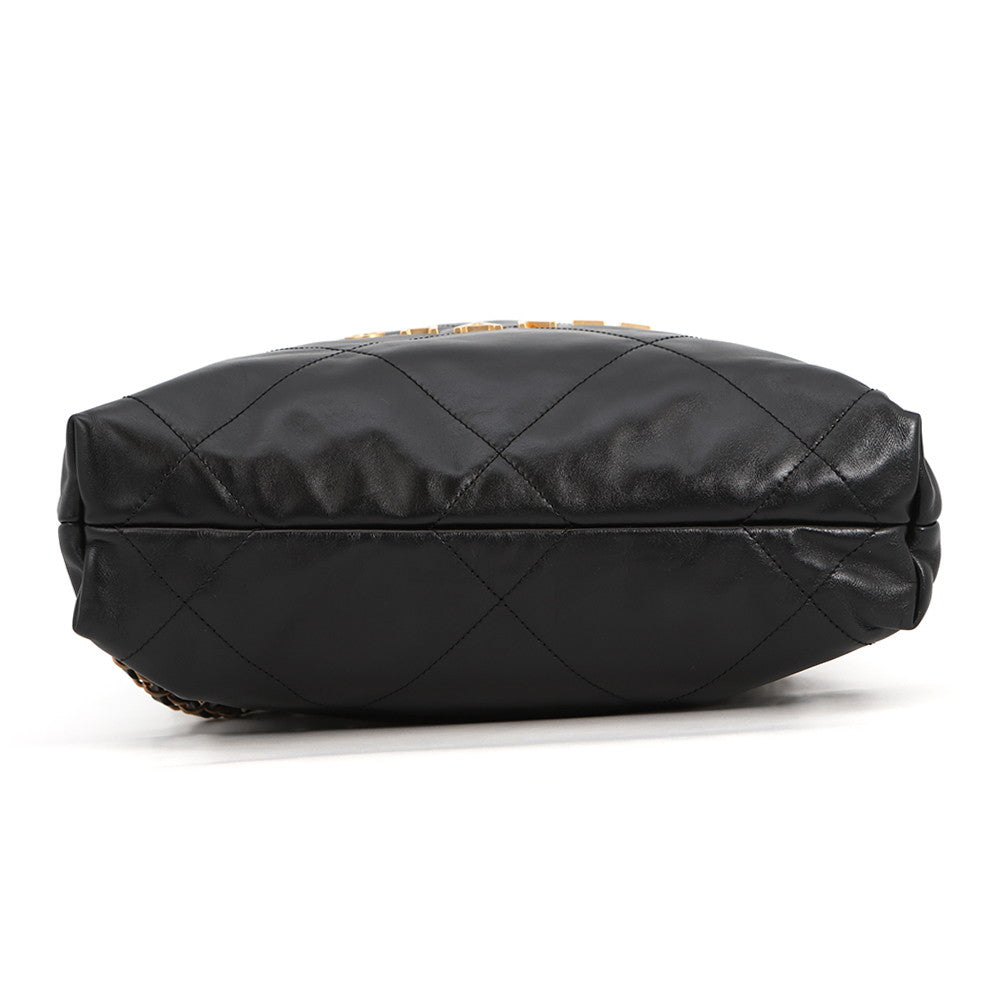 CHANEL CHANEL22 Backpack BlackAS3859-B08037-94305 Shiny Calf Leather Size Small