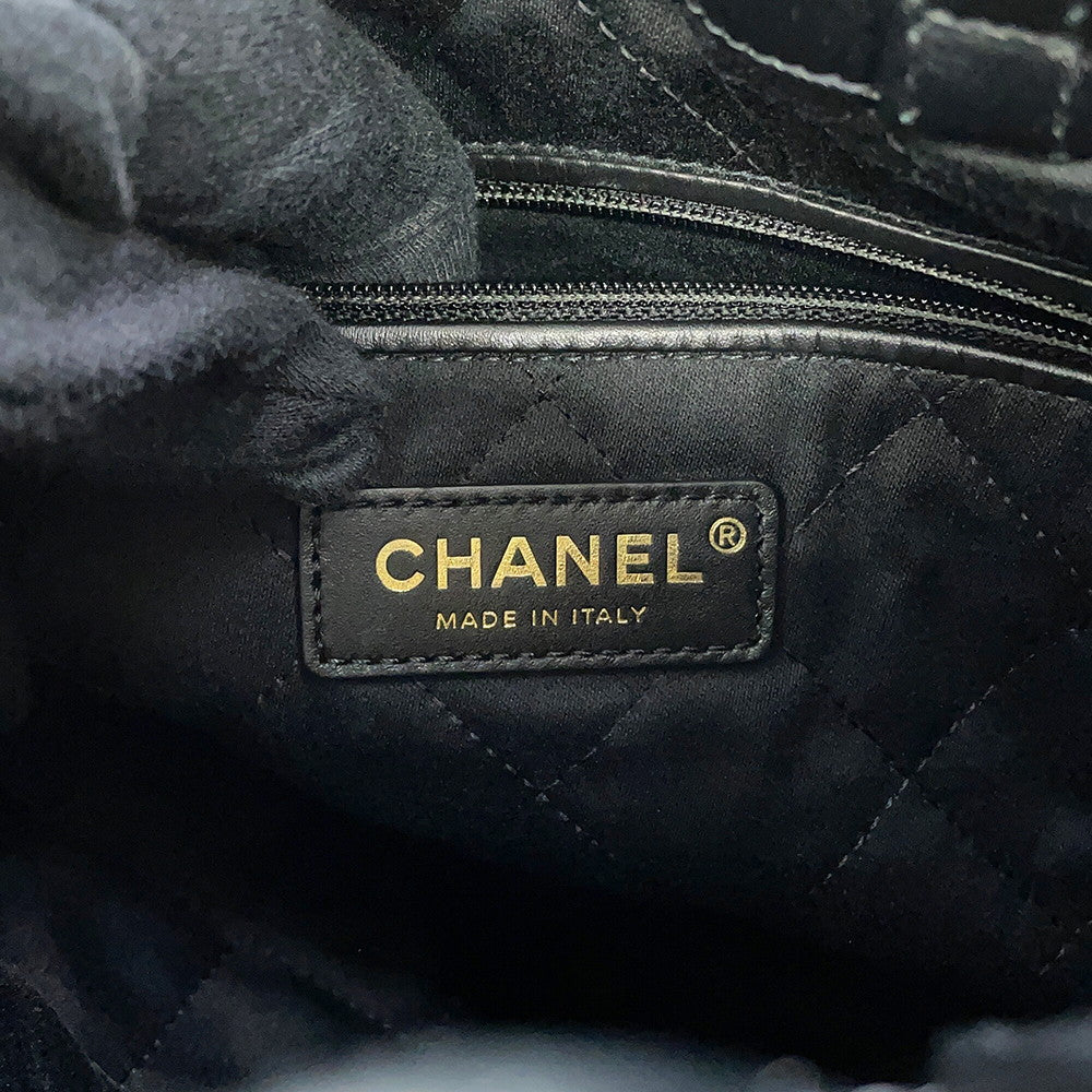 CHANEL CHANEL22 Backpack BlackAS3859-B08037-94305 Shiny Calf Leather Size Small