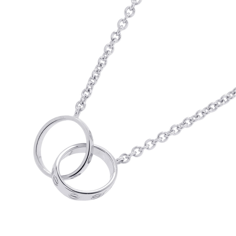 CARTIER Baby Love NecklaceB7212500 18K White Gold