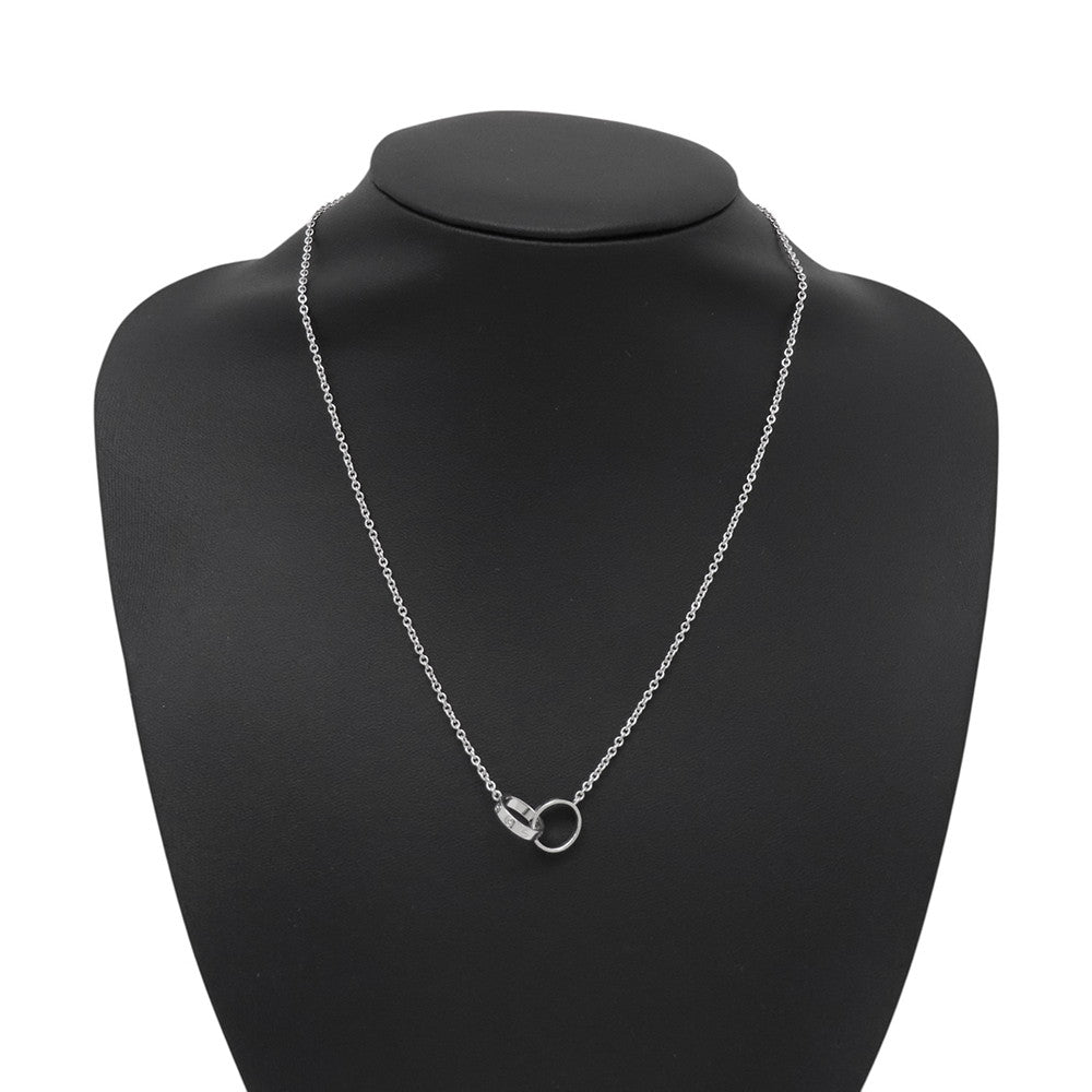 CARTIER Baby Love NecklaceB7212500 18K White Gold