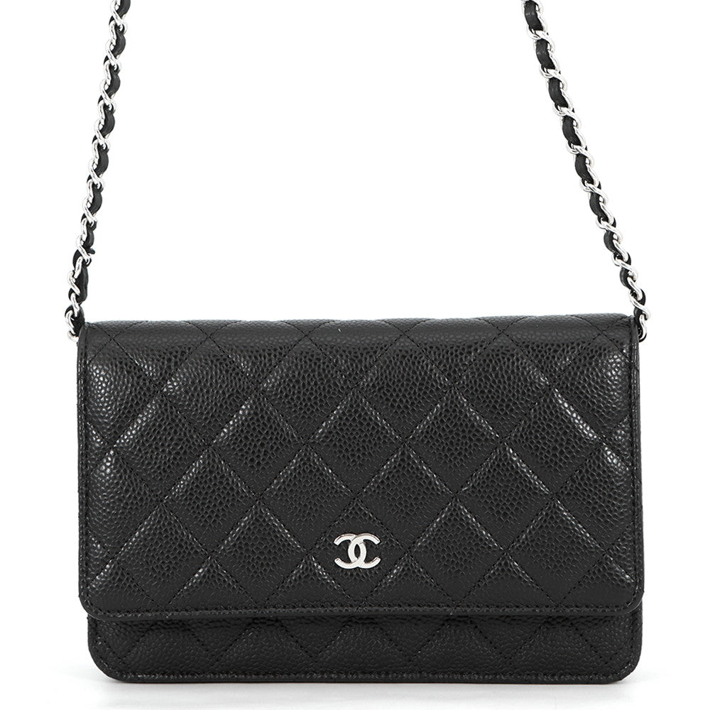 CHANEL Chain wallet BlackAP4241 Caviar Leather
