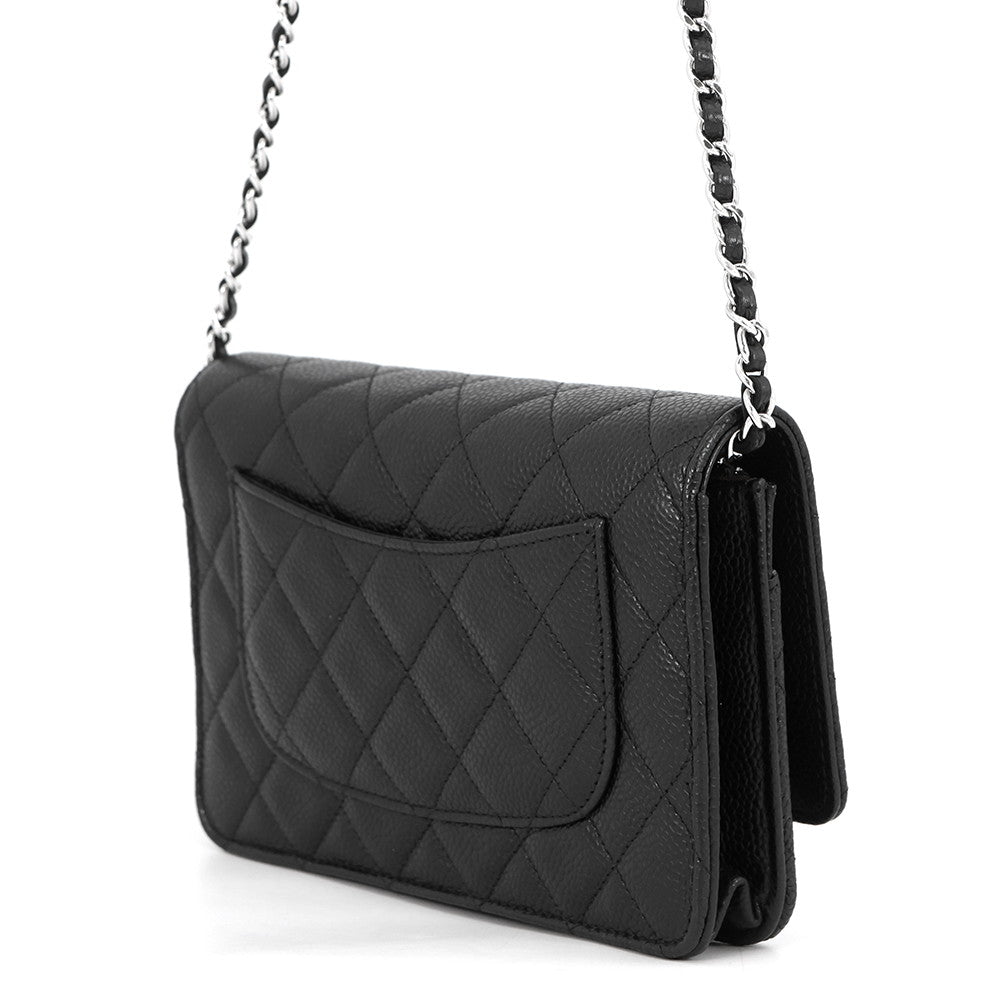 CHANEL Chain wallet BlackAP4241 Caviar Leather