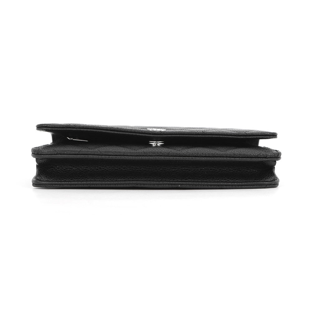 CHANEL Chain wallet BlackAP4241 Caviar Leather