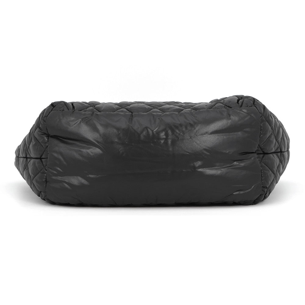 CHANEL Coco Cocoon Handbag BlackA48610 Nylon Size PM