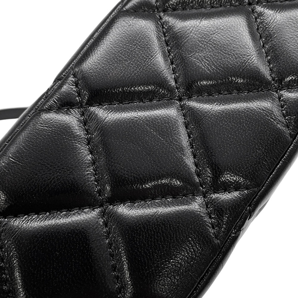 CHANEL Shopping bag BlackAS5130 Shiny Lambskin Size Small