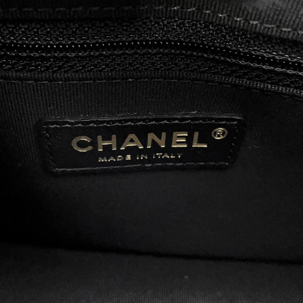 CHANEL Shopping bag BlackAS5130 Shiny Lambskin Size Small