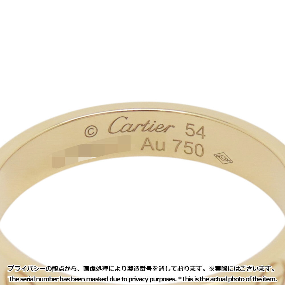 CARTIER Mini Love Ring Size 54/#14 SmallB4085054/B4085000 18K Yellow Gold