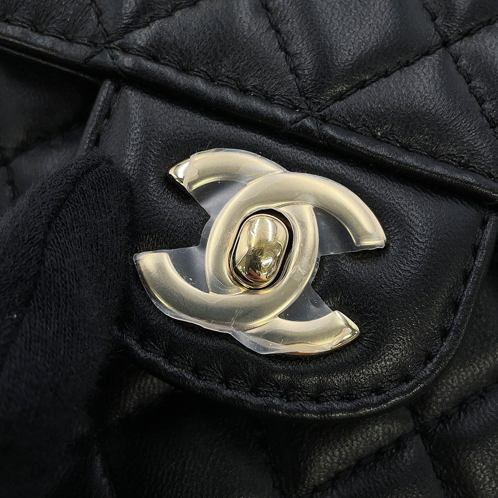 CHANEL Matelasse Heart Shape Chain Shoulder BlackAS3191-B07958-94305 Lambskin
