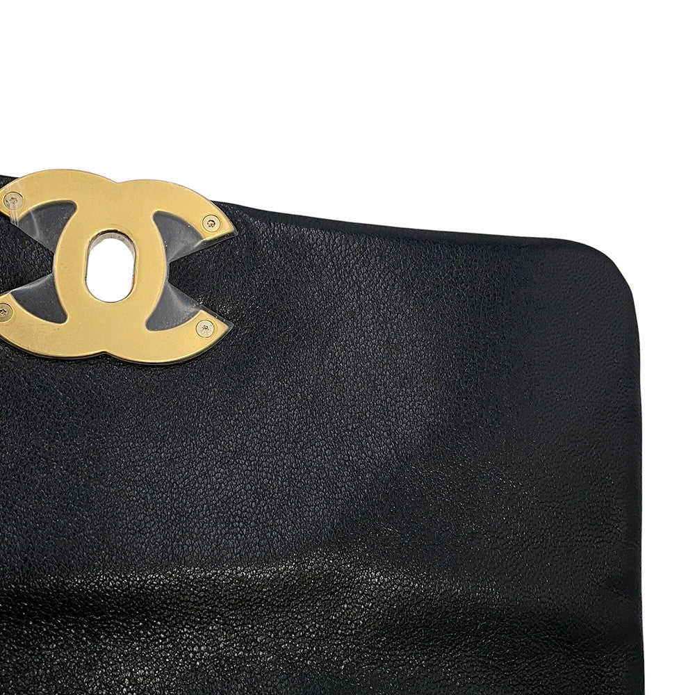 CHANEL CHANEL19 ChainShoulder BlackAS1160-B04852-94305 Shiny Lambskin Size 25