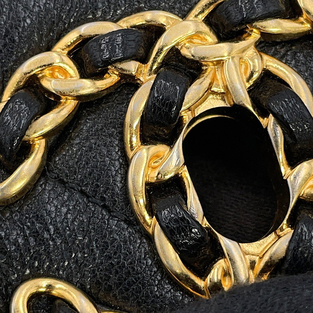 CHANEL CHANEL19 ChainShoulder BlackAS1160-B04852-94305 Shiny Lambskin Size 25