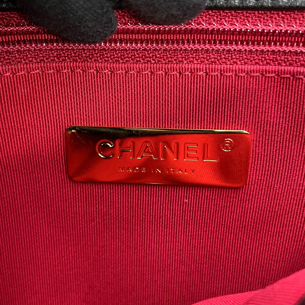CHANEL CHANEL19 ChainShoulder BlackAS1160-B04852-94305 Shiny Lambskin Size 25