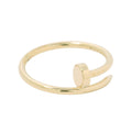 CARTIER Juste un Clou Ring Size SM/59/#19B4225900 18K Yellow Gold