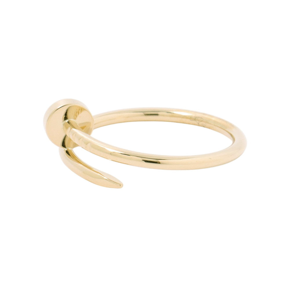 CARTIER Juste un Clou Ring Size SM/59/#19B4225900 18K Yellow Gold