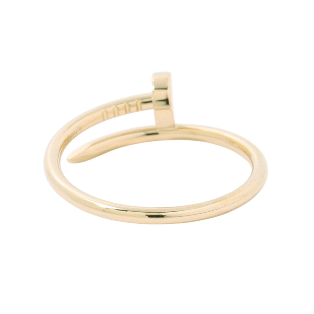 CARTIER Juste un Clou Ring Size SM/59/#19B4225900 18K Yellow Gold