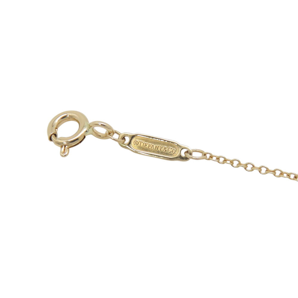 TIFFANY&Co. T Smile Necklace Size Small60011679 18K Yellow Gold