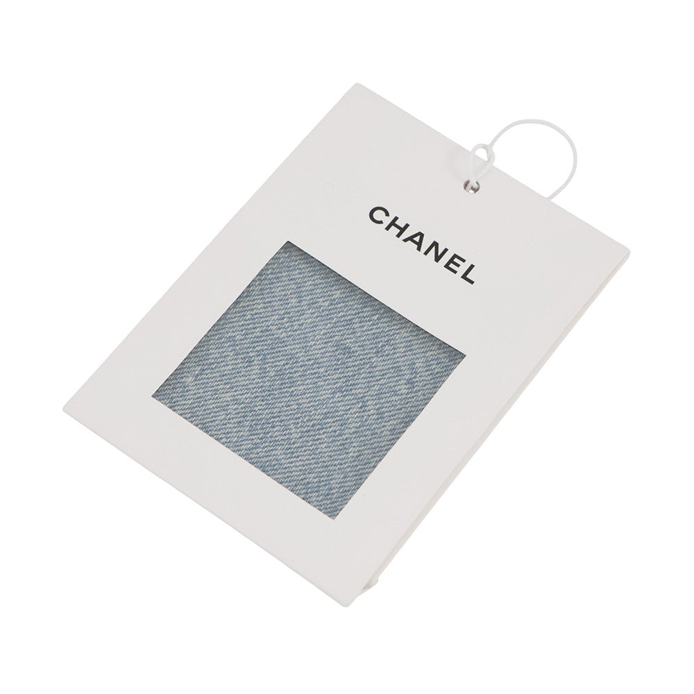 CHANEL Long denim jacket Size 38 BlueP70179 Cotton100%