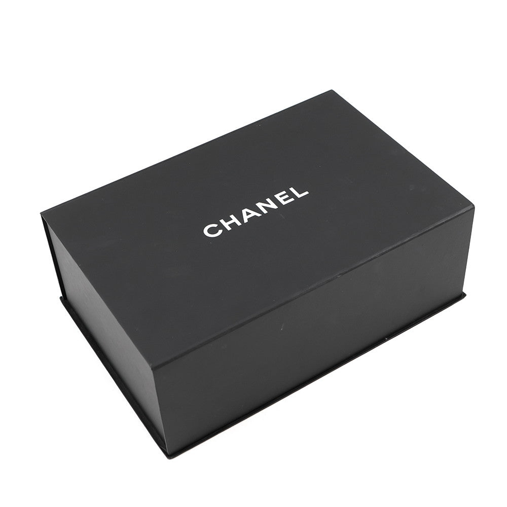 CHANEL Matelasse Vanity Top Handle BlackAS3221 Caviar Leather
