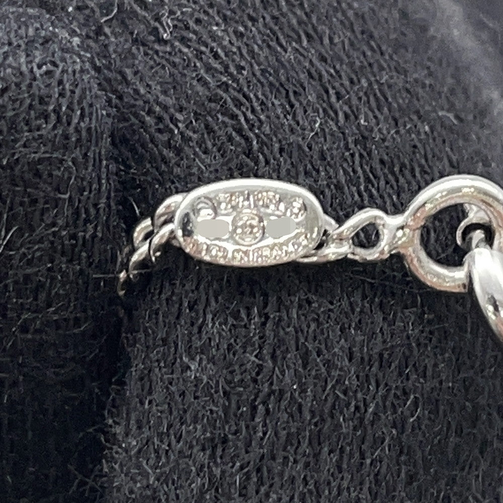 CHANEL Necklace Camellia CC Logo Metal Resin