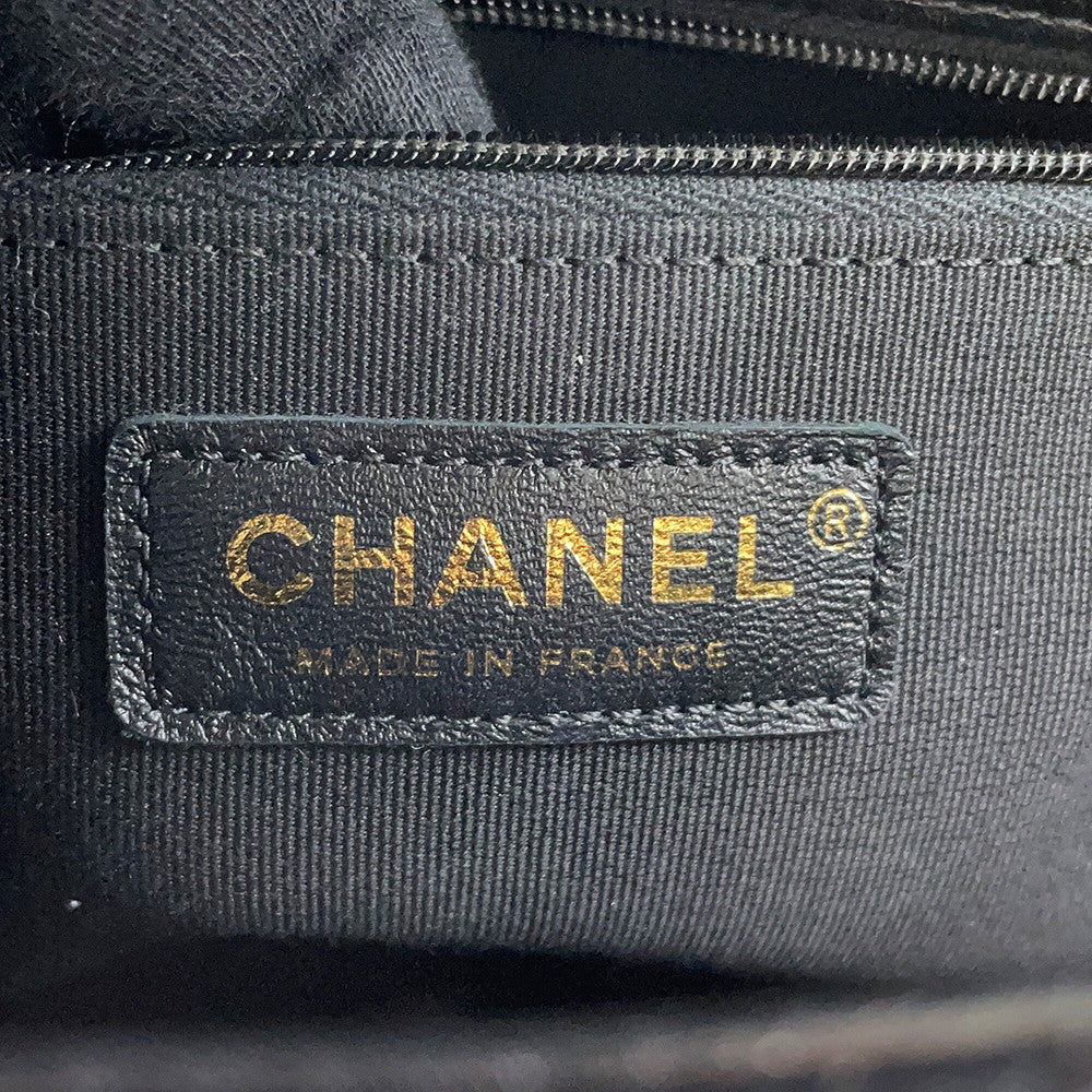 CHANEL Matelasse 2WAYBackpack BlackAS5347 Caviar Leather