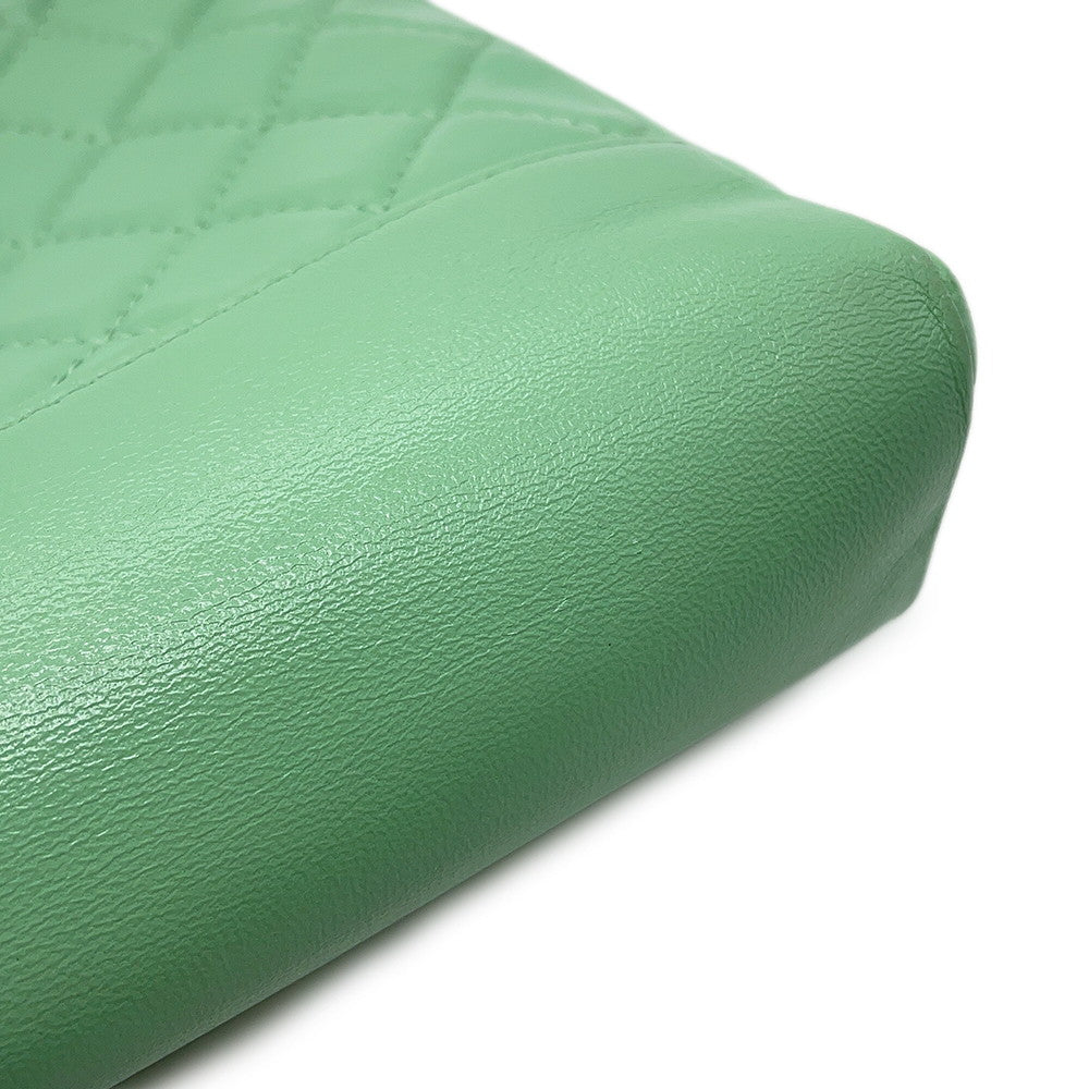 CHANEL CHANEL31 Shopping Bag Light GreenAS4133 Shiny Calf Leather Size Small