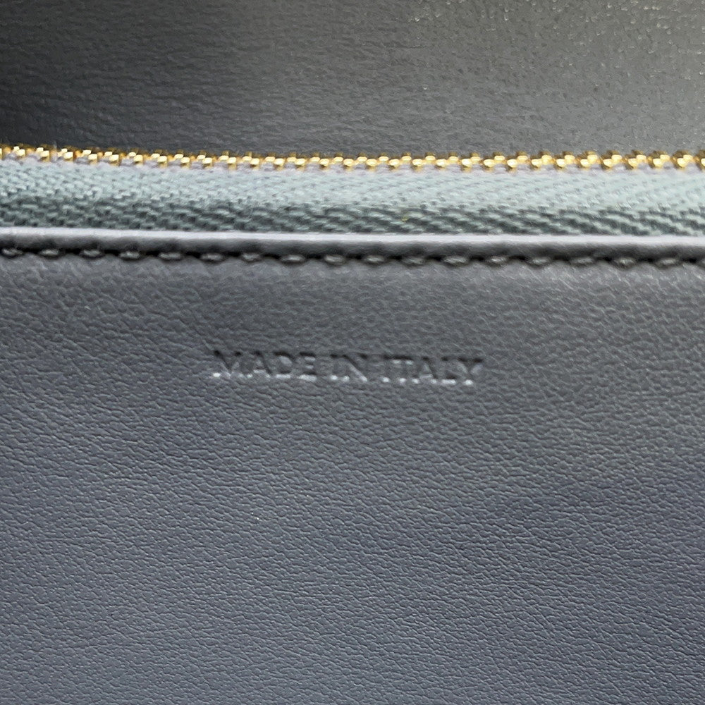 CELINE Large flap wallet Medium Gray10B563BEL Leather