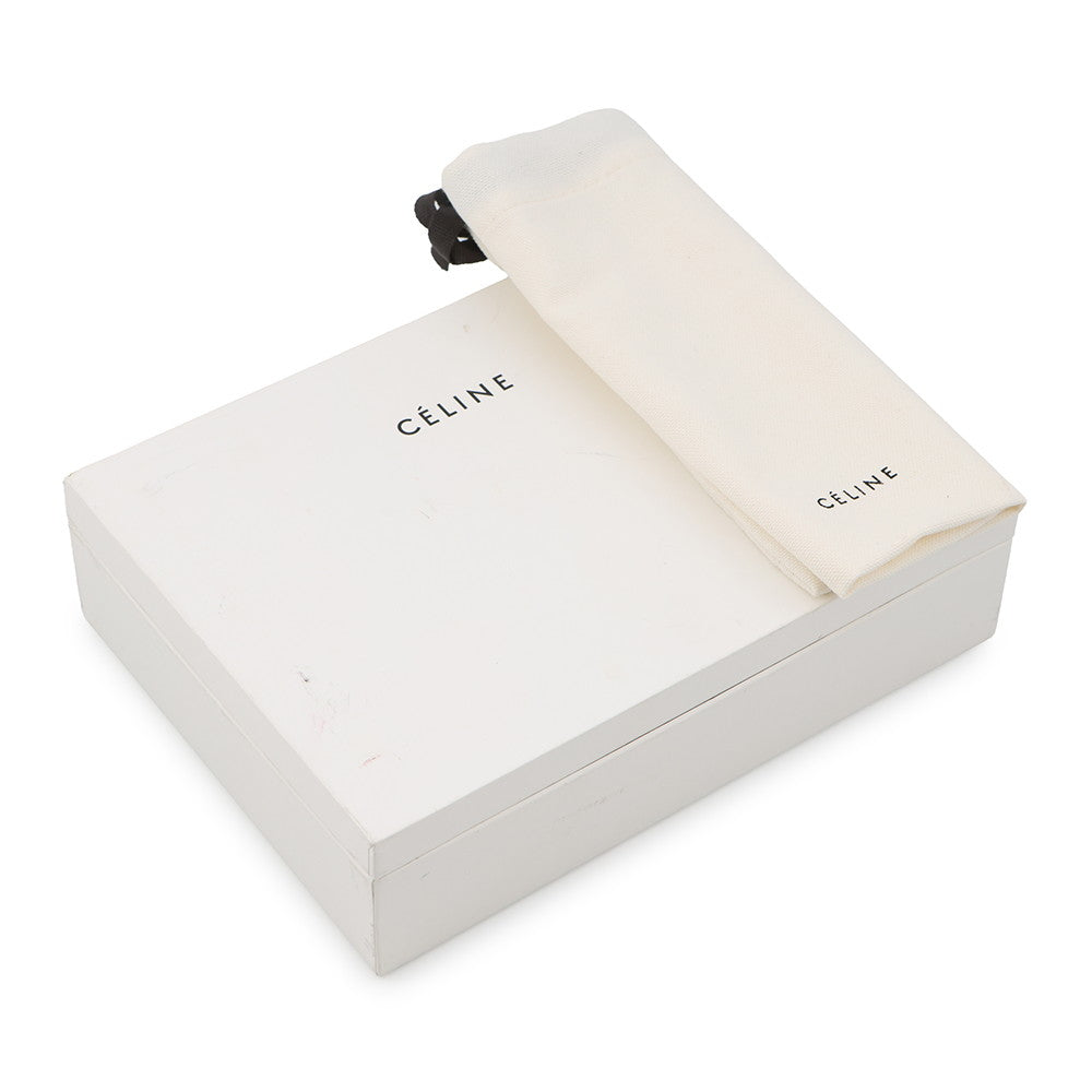 CELINE Large flap wallet Medium Gray10B563BEL Leather