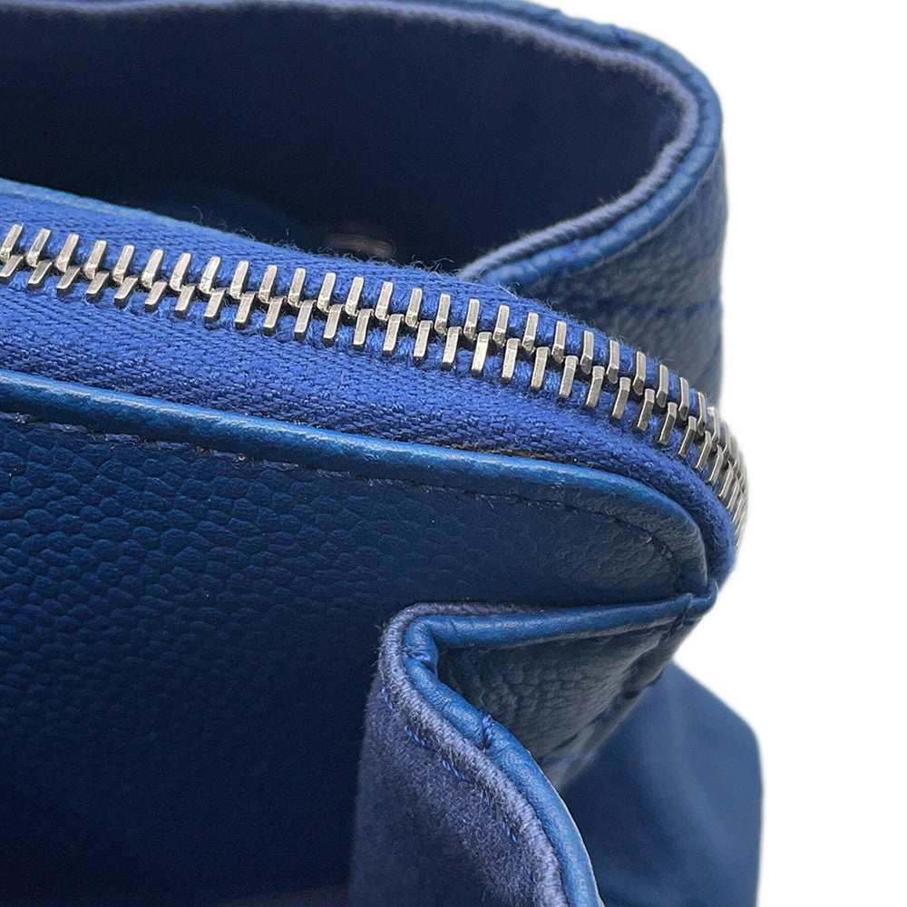 CHANEL Wild Stitch 2WAY ChainShoulder BlueA94850 Caviar Leather