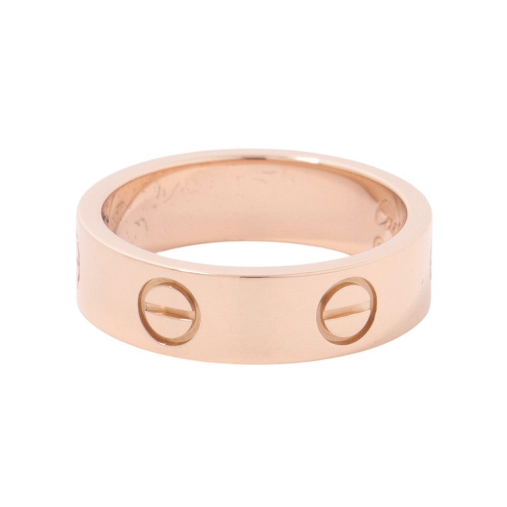 CARTIER Love Ring Size 54/#14 ClassicB4084800 18K Pink Gold