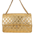 CHANEL Jumbo Matelasse Chain Shoulder GoldAS4661 Lambskin Size 40