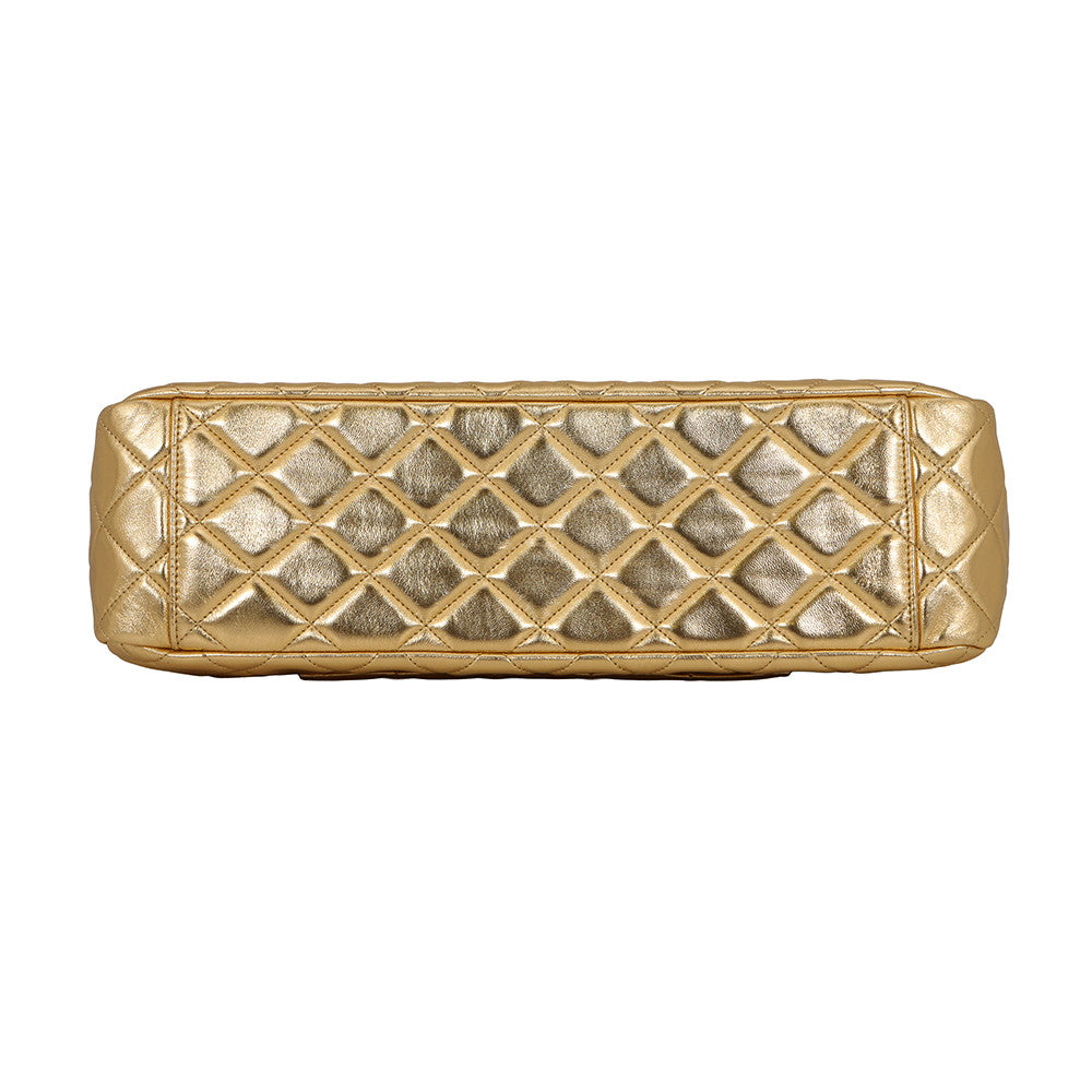CHANEL Jumbo Matelasse Chain Shoulder GoldAS4661 Lambskin Size 40