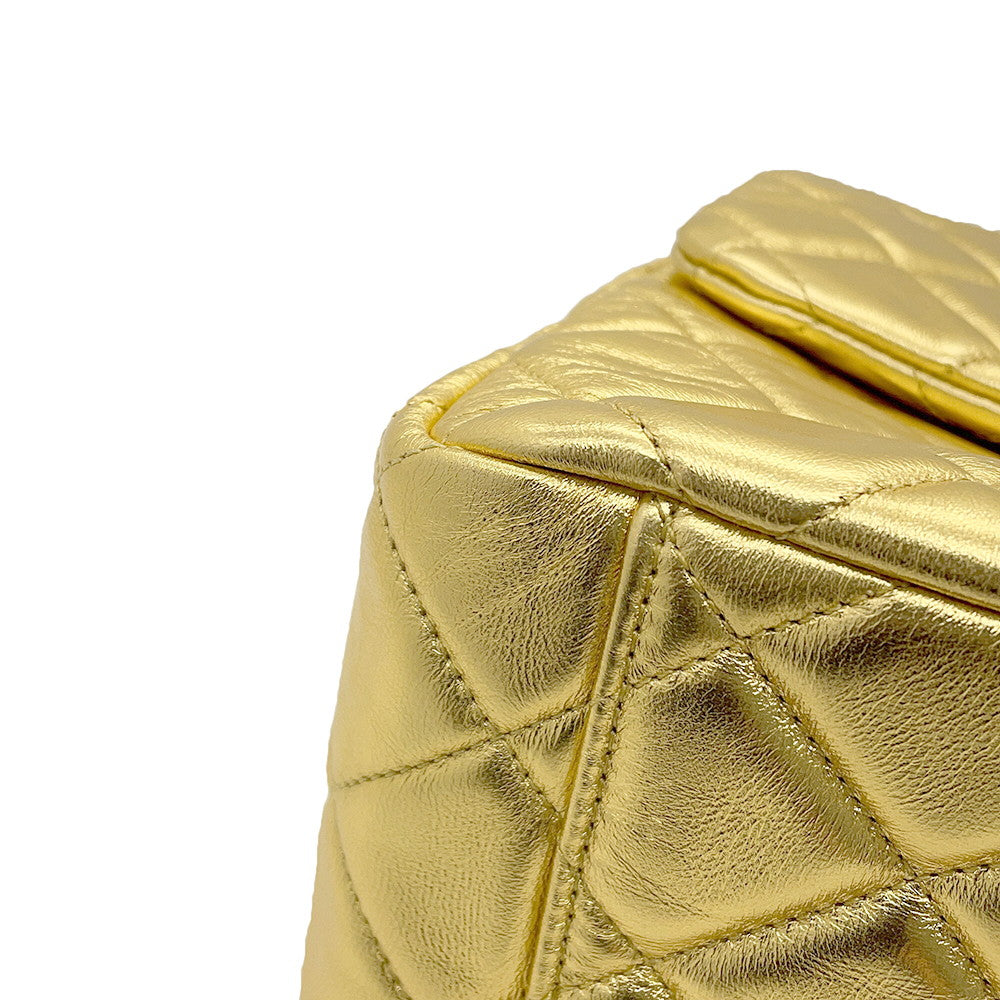CHANEL Jumbo Matelasse Chain Shoulder GoldAS4661 Lambskin Size 40