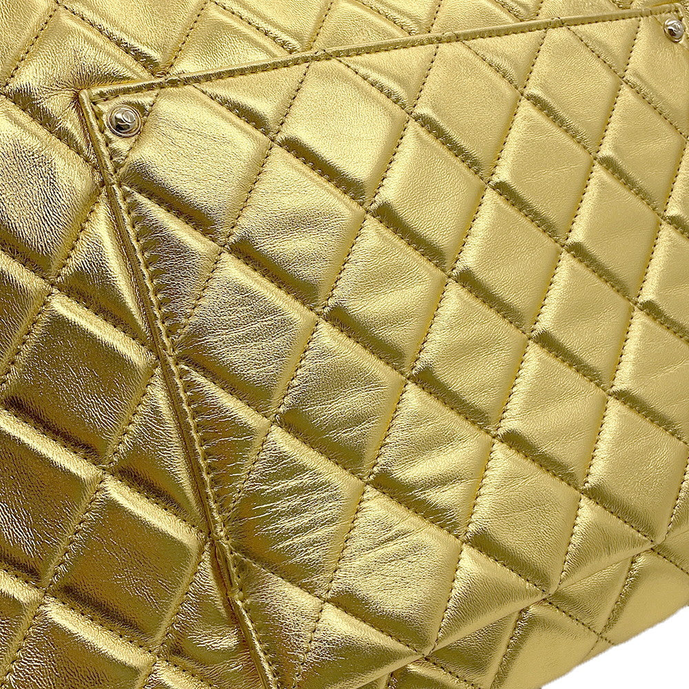 CHANEL Jumbo Matelasse Chain Shoulder GoldAS4661 Lambskin Size 40