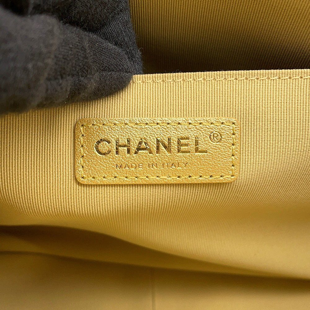 CHANEL Jumbo Matelasse Chain Shoulder GoldAS4661 Lambskin Size 40