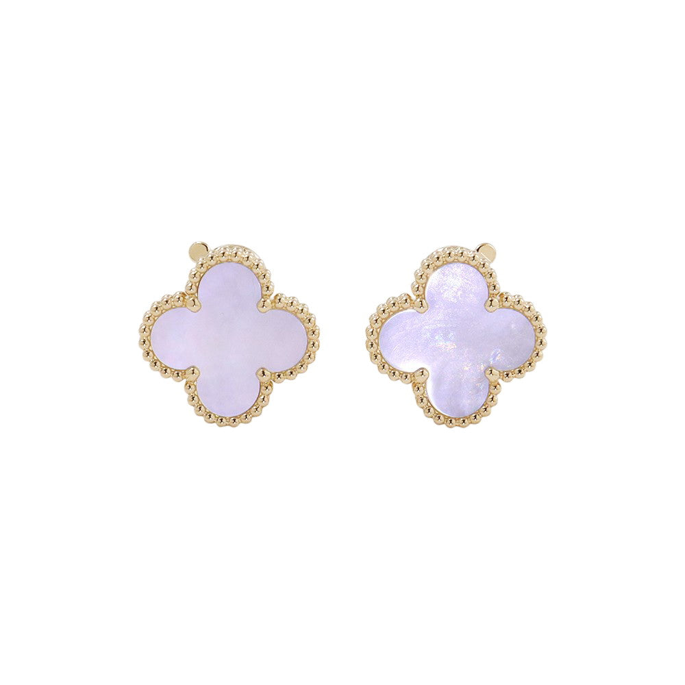 Van Cleef & Arpels Vintage Alhambra EarringVCARA44100 18K Yellow Gold