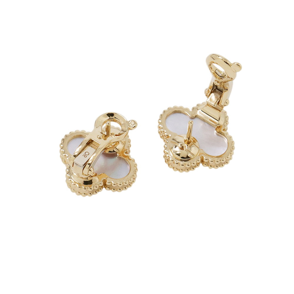 Van Cleef & Arpels Vintage Alhambra EarringVCARA44100 18K Yellow Gold