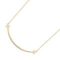 TIFFANY&Co. T Smile Pendant Size Small60011679 18K Yellow Gold