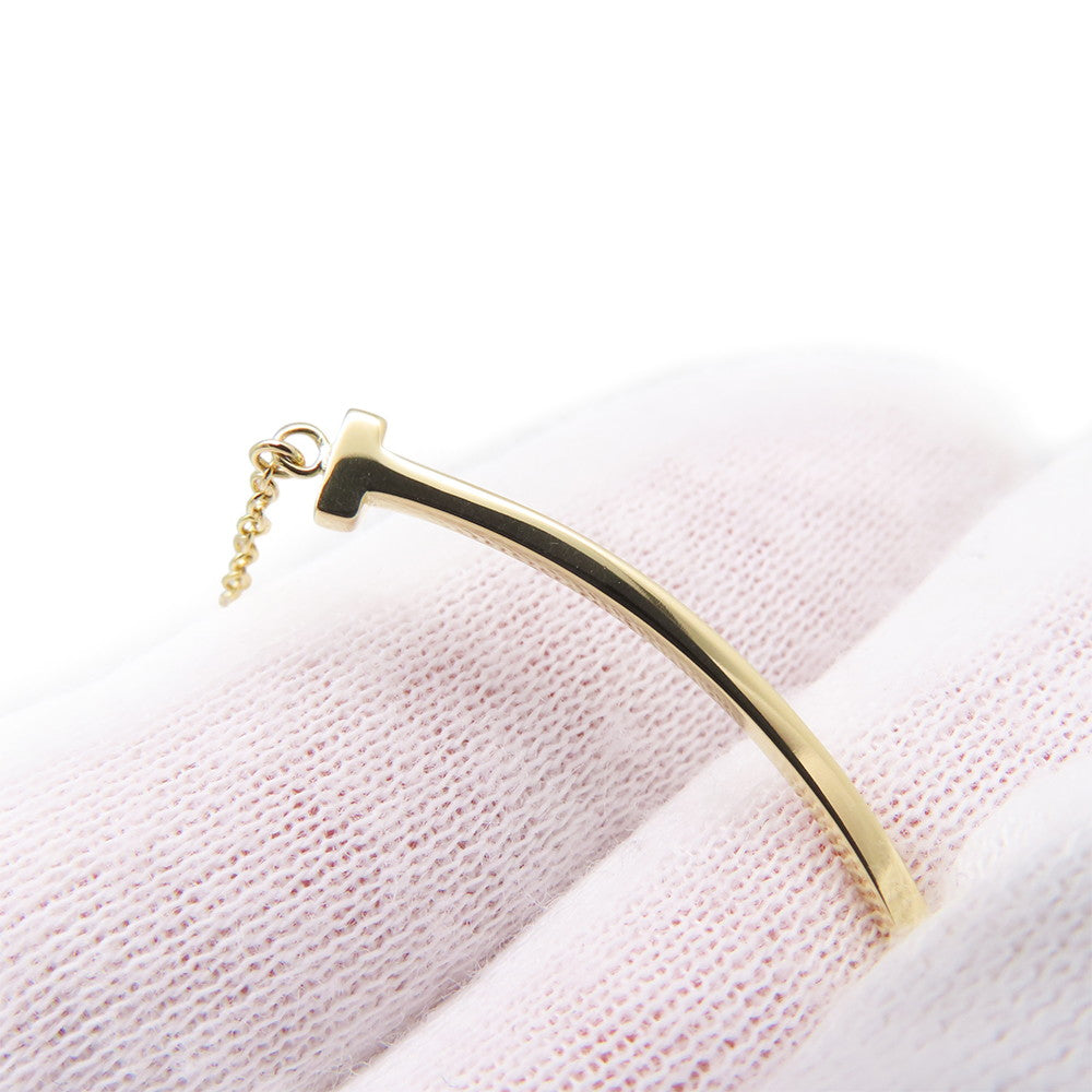 TIFFANY&Co. T Smile Pendant Size Small60011679 18K Yellow Gold