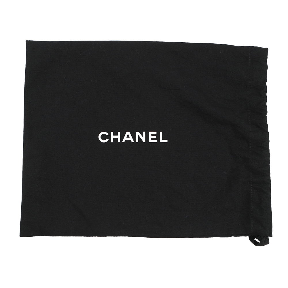 CHANEL Faux Pearl Drawstring Bag Shoulder Bag BlackAS2529 Lambskin