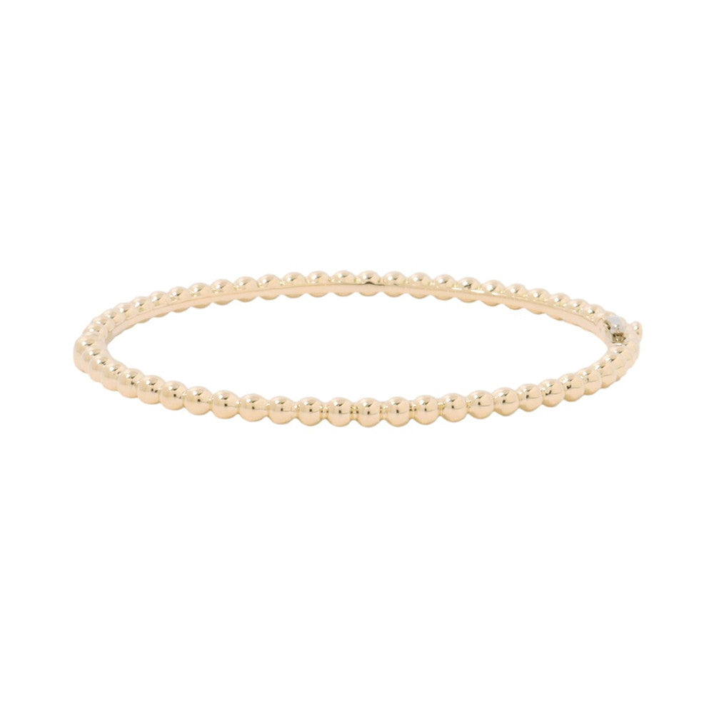 Van Cleef & Arpels Perle GoldPearl Bracelet Size Medium model/MVCARO7A800 18K Yellow Gold