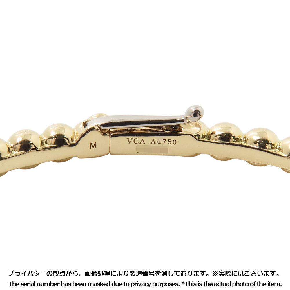 Van Cleef & Arpels Perle GoldPearl Bracelet Size Medium model/MVCARO7A800 18K Yellow Gold