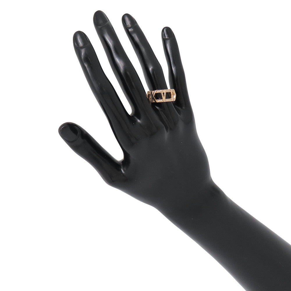 TIFFANY&Co. Atlas X Open Ring Size Approximately No. 12 18K Pink Gold