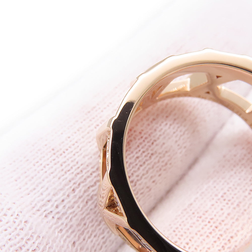 TIFFANY&Co. Atlas X Open Ring Size Approximately No. 12 18K Pink Gold