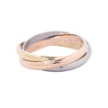 CARTIER Trinity Ring Size Small/60/#20B4235100 K18YG K18PG K18WG