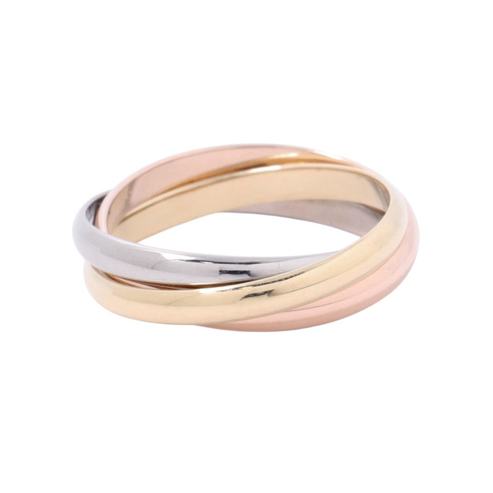 CARTIER Trinity Ring Size Small/60/#20B4235100 K18YG K18PG K18WG