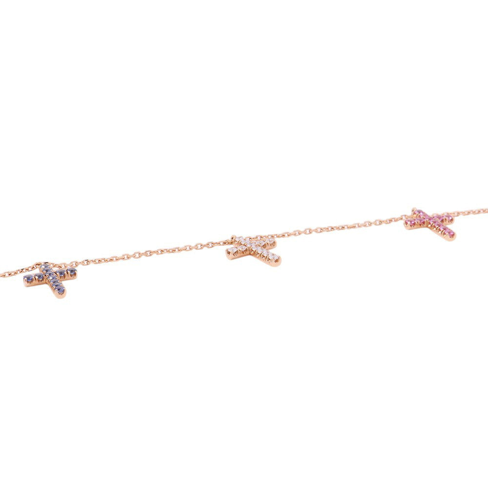 CARTIER Symbol Cloth Necklace 11 motifsN7410700 18K Pink Gold