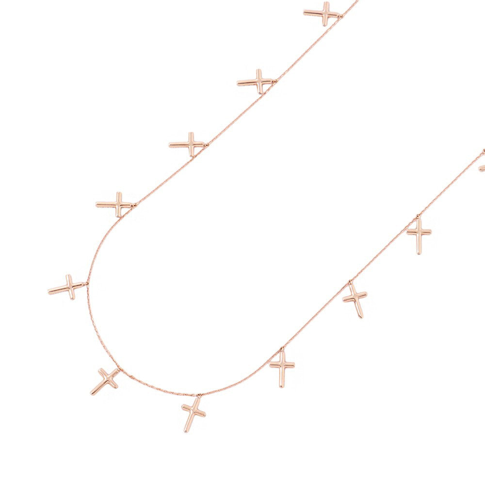 CARTIER Symbol Cloth Necklace 11 motifsN7410700 18K Pink Gold