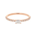 CARTIER Etincelle De Cartier DiamondRing Size 49/#9B4216749/B4216700 18K Pink Gold